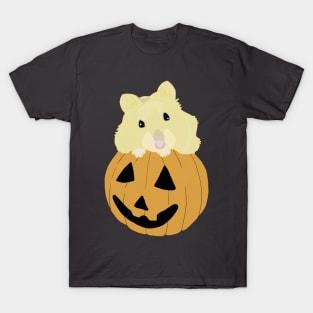 Hamster in a Pumpkin T-Shirt